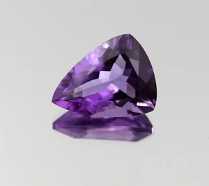 5,4 quilates 14x11 mm tapa natural púrpura azul amatista forma elegante para su colgante - Imagen 1 de 6