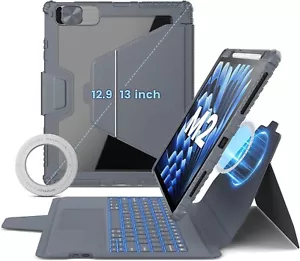 Keyboard Case for IPad Air 13 inch(M2) 2024,with Wall Mount, D - Picture 1 of 6