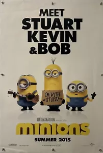 Póster original de una hoja de la película MINIONS - 2015 - Imagen 1 de 8