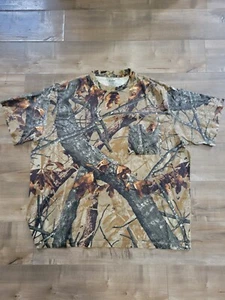 Outfitters Ridge Camo Shirt Men 2XL 50/52 Fusion 3D T-shirt Short Sleeve Pocket - Picture 1 of 6