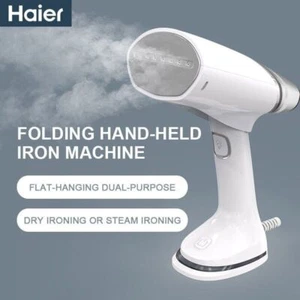 Haier 1200W Handheld Hanging Steamer Foldable Household Ironing Machine Travel - Picture 1 of 10