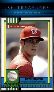 2017 Topps Throwback Thursday #58 Bryce Harper NM