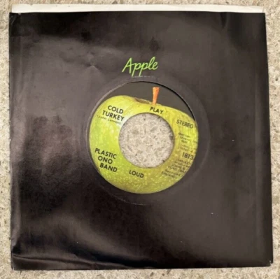 John Lennon Cold Turkey Original 1969 Pressing Apple 1813 7" Vinyl Mint - Image 1 of 2