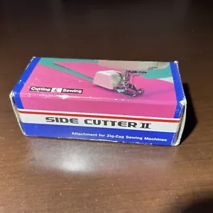Presser Foot Side Cutter II Cut & Hem Attachment for Sewing Machine R-CT10 - Picture 1 of 3