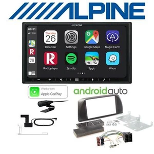 Alpine Autoradio DAB Android Apple CarPlay für Alfa Romeo Giulietta schwarz - Bild 1 von 6