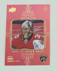 2021-22 Upper Deck Series 1 Honor Roll Spencer Knight RC #HR-11 - Picture 1 of 2