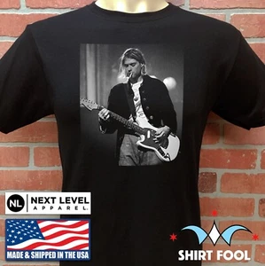 NIRVANA KURT COBAIN CONCERT T-SHIRT - Picture 1 of 3