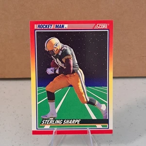 1990 Score Sterling Sharpe #560 Rocket Man NFL HOF Green Bay Packers 7-25-25 - Imagen 1 de 2