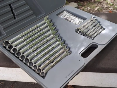 Juego de llaves combinadas métricas Sears Craftsman 26 piezas 44128 4-22 mm HECHO EN EE. UU. - ¡¡¡BONITO!!!! Foto 1 de 4