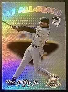 Ken Griffey Jr 1997 Topps Stars 97 All-Stars SSP Refractor #AS16 Rare Mariners - Picture 1 of 3