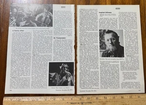 Vintage 1976 Newsweek kurzer Artikel Dr Funkenstein George Clinton Funkadelic Musik - Bild 1 von 2