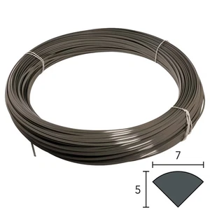 Leister 5kg / 11.02lb Welding Rod PVC-U (hard), Profile B 70-7, Gray - 104.279 - Picture 1 of 3