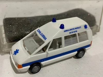 PRALINE 1:87 Renault Espace Ambulance 5502 H0 Plastic coche - Imagen 1 de 4