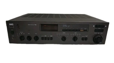 Vintage NAD 7155 AM/FM Stereo Receiver *2 CHANNELS NOT WORKING* READ - Image 1 of 4