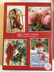 Image Arts by Hallmark Christmas Cards, NIB, 4 Boxes of 16, total 64 cards - Picture 1 of 4