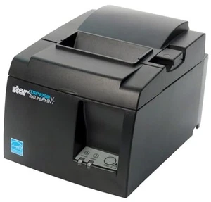 TSP143IIILAN Thermal Receipt Printer with Auto-Cutter and Gray Ethernet (LAN) - Picture 1 of 8