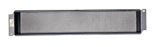 Used Middle Atlantic SF2 2U 19" Black Security Cover, Fine, Perforated, 23% Open - Picture 1 of 3