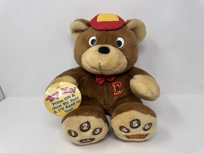Vtg 2000 General Creations Baby Bear 11” Talking Plush Works w/ Tag (See Video) - Image 1 of 4