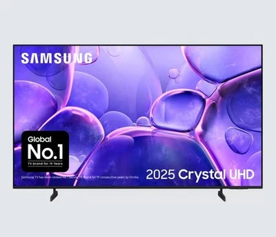 Samsung Smart TV UE50U8000F (2025) 50" LED HDR 4K Ultra HD Black C Grade - Image 1 of 4