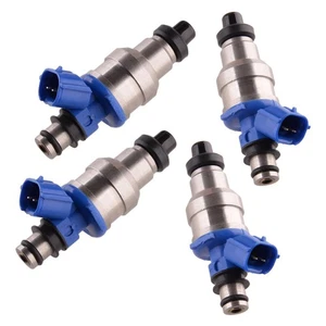 New 4pcs Einspritzdüses fit für 1990-1993 Mazda Miata 1.6L 195500-1970 MX-3 - Picture 1 of 4