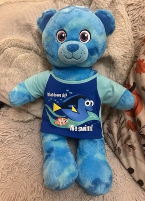 Disney Finding Dory Nemo Blue Soft Toy Plush Build a Bear Workshop BAB - Image 1 of 3