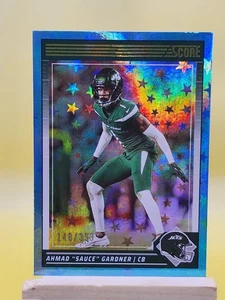 2024 Score Football Blue Stars AHMAD SAUCE GARDNER #217 Indianapolis Colts /399  - Bild 1 von 3