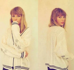 Taylor Swift Authentic Folklore Original Cardigan Size Med/Lg - Read Description - Picture 1 of 10