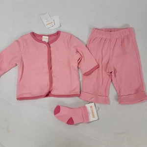Gymboree Baby Mädchen rosa Hose Langarmshirt neu aus altem Lagerbestand neu Größe 3-6 M Monate 2008 - Bild 1 von 7