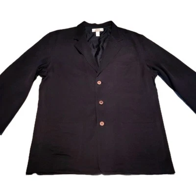 Tommy Bahama 100% Silk Blazer Mens Size L St Thomas Unstructured Jacket 3-button - Image 1 of 4