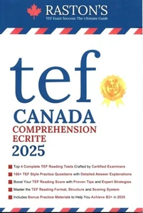 TEF Canada Comprehension Ecrite - 4 Complete TEF Reading Tests - French Language - Picture 1 of 2
