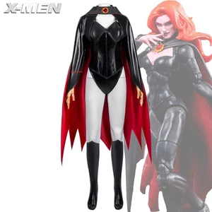 X-Men Phoenix Jean Grey-Summers Cosplay Costume Outfit Halloween Set Cape 97Ver. - Picture 1 of 15