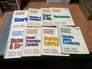 Mechanical Designers’ Workbook Lot Of 8 Spiral Bound Books, 1980’s - Picture 1 of 19