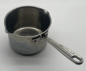 Emeril 3 Qt Sauce Pan Pot Double Pour Spout Stainless Steel *NO LID* - Picture 1 of 7