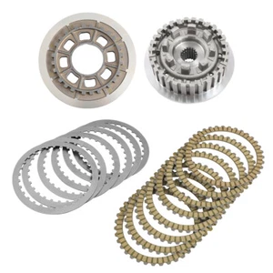 Friction Clutch Pressure Plates Hub Set Fit For Harley Sportster 883 1200 04-22 - Picture 1 of 10