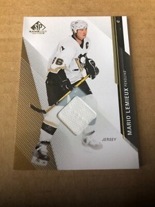 2014-15 SP Game Used Gold Jerseys #17 Mario Lemieux