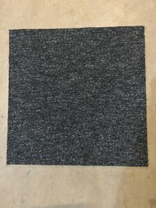12 x Carpet Tiles Soft Cut Pile Brand New HEAVY DUTY 40 x 40cm - MID GREY