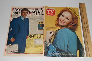 Vintage 1976 TV Week Cover Only Soap TV Show Katherine Helmond Whos The Boss - Picture 1 of 2