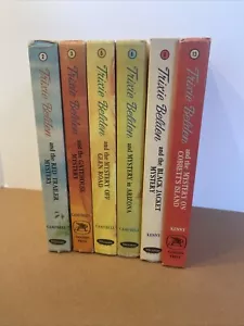 6 Trixie Belden Hardcover book Lot 2-3-5-6-8-13 Vtg Mystery - Bild 1 von 11