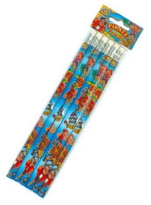 Pirate Themed Pencils - 24 Pack - Pinata Toy Loot/Party Bag Fillers Children/Kid - Picture 1 of 2