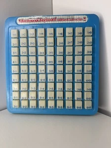 Tastiera Educativa Matematica Addizione Sottrazione Vintage Stampa E Vedi - Foto 1 di 9