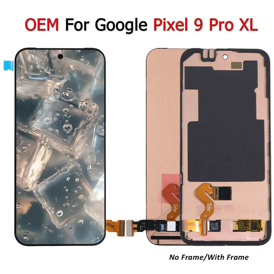6.8” OEM For Google Pixel 9 Pro XL OLED LCD Display Screen Replacement Assembly - Image 1 of 1