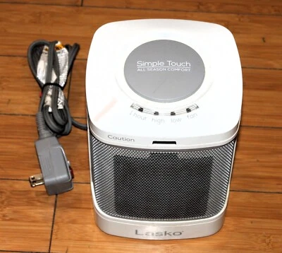 LASKO CDO8210 Simple Touch Heater All Season Comfort White 120V 60Hz 1500Watts - Image 1 of 4