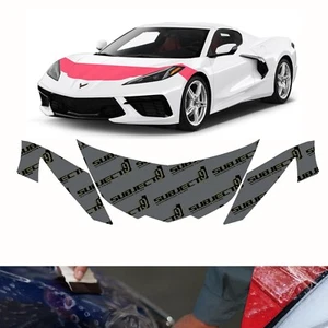 20-24 Corvette C8 PreCut Partial Hood & Fenders  Paint Protection Clear Film PPF - Picture 1 of 4