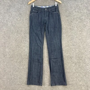 Esprit Jeans Womens 8 Blue Regular Fit Straight Mid Rise Zip Denim 37718 - Picture 1 of 12