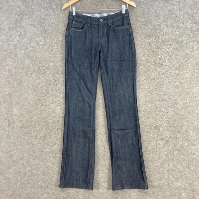 Esprit Jeans Womens 8 Blue Regular Fit Straight Mid Rise Zip Denim 37718 - Image 1 of 4