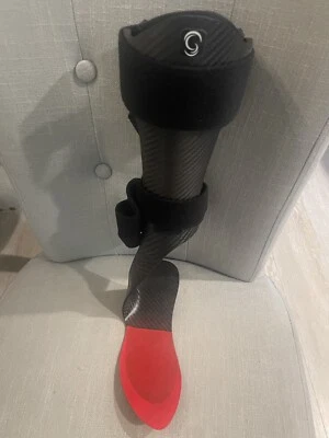 NUEVO Elite Spiral AFO Rehabilitador Ligero Fibra de Carbono PIERNA DERECHA/PIE Foto 1 de 4