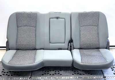 ✅ RAM 1500-3500 2013-24 doble cabina OEM asientos traseros izquierdo y derecho tela gris segunda fila Foto 1 de 4