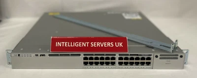 Cisco Catalyst WS-C3850-24T-E 24-Port Network Switch - Image 1 of 2