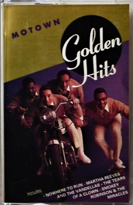 Cassette Motown Golden Hits TESTED Nowhere to Run Tears of a Clown Cloud Nine - Image 1 of 4