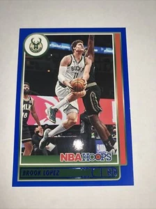 2021-22 Panini NBA Hoops Blue Parallel Brook Lopez Card # 73 - Picture 1 of 2